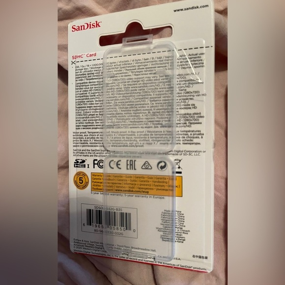 SanDisk Standard SDHC 32 GB - Picture 2 of 2